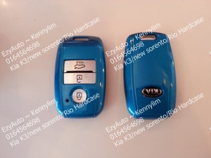 Kia K3 Hardcase Key Holder [ABS] - Blue - RM40