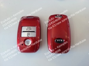 Kia K3 Hardcase Key Holder [ABS] - Red - RM40