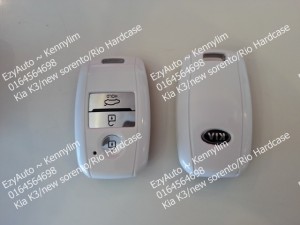 Kia K3 Hardcase Key Holder [ABS] - White - RM40