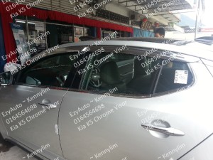 Kia K5 Chrome Visor_2
