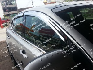 Kia K5 Chrome Visor_7