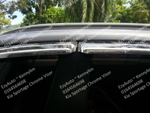 Kia Sportage Chrome Visor_5