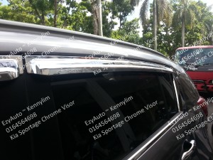 Kia Sportage Chrome Visor_7
