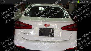 K3 rear red