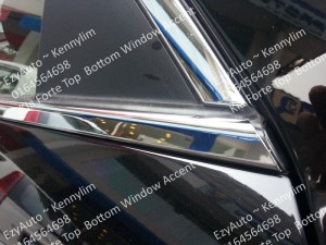 Kia Forte Top + Bottom Window Accent_12