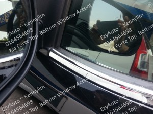 Kia Forte Top + Bottom Window Accent_13