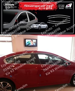 Kia K3 Window Accent - RM150