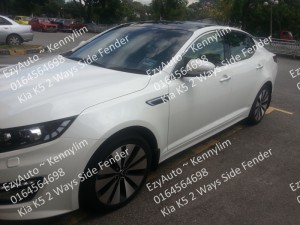 Kia K5 2 ways side fender_4