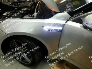 Kia K5 2 ways side fender_9