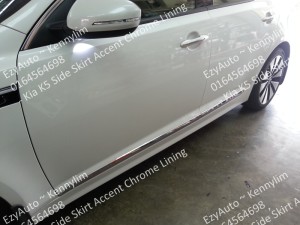 O28-K5 Side Skirt Accent Chrome Lining 1