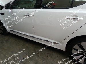 O28-K5 Side Skirt Accent Chrome Lining 2