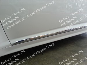 O28-K5 Side Skirt Accent Chrome Lining 3
