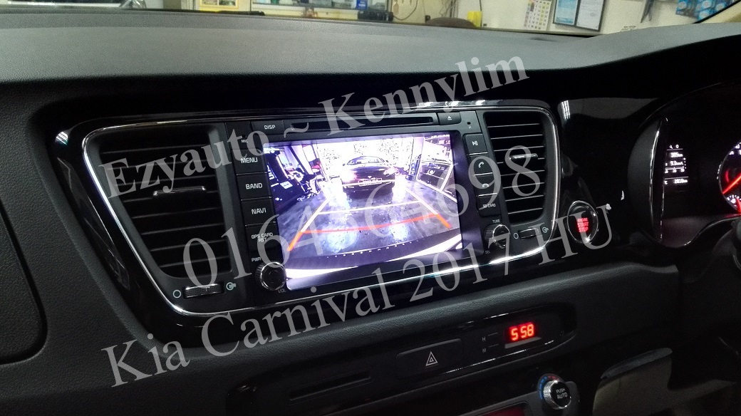 KIA Carnival 2017 8″ DVD player with GPS EzyAUTO
