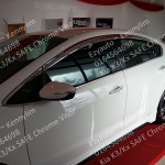 Kia K3/Kx SAFE Chrome Door Visor