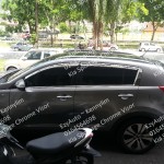 Kia Sportage SAFE Chrome Door Visor