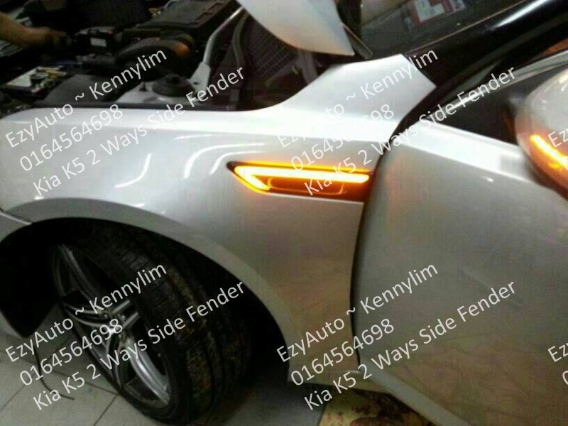 Kia K5 2 ways side fender_10