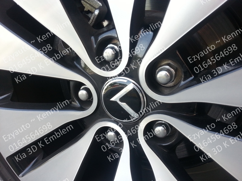 3D K Emblem (Wheel)
