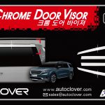 Kia All New Carnival (KA4) Auto Clover Chrome Door Visor